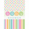 Biglietti Invito Pastel Baby Shower