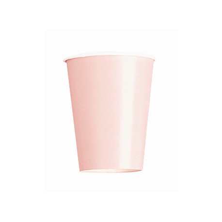 Bicchieri in carta della linea RIGA ROSA - 266 ml (8pz)