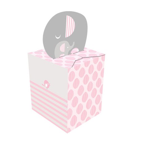 Little Peanut Girl Favor Boxes