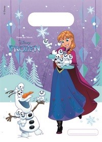 Borsine Party Frozen Snowflakes per Festa compleanno a tema Frozen