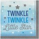 Tovaglioli Stelline Azzurro - Twinkle Twinkle Little Star