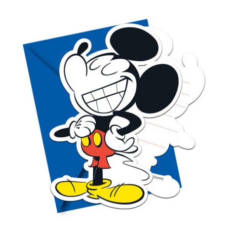 Mickey Super Cool Invitations
