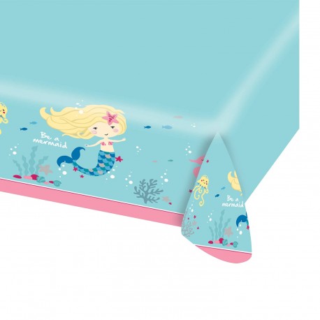 Be a Mermaid Tablecover - Mermaids Party