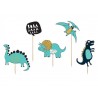 Cake Toppers Dino Party "Grrrrr"