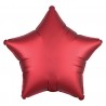 Satin Red Star Foil Balloon