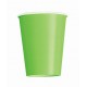 Bicchieri Carta Verde 270ml 8pz