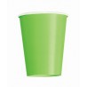 Bicchieri Carta Verde 270ml 8pz