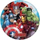 Avengers Dessert Plates - Thor, Iron Man, Capitano America e Hulk