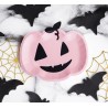 Piatti Halloween Zucca Rosa