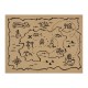 Pirates Treasure Map Placemats