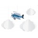 Little Plane Hanging decoration Set