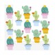 Cactus paper napkins