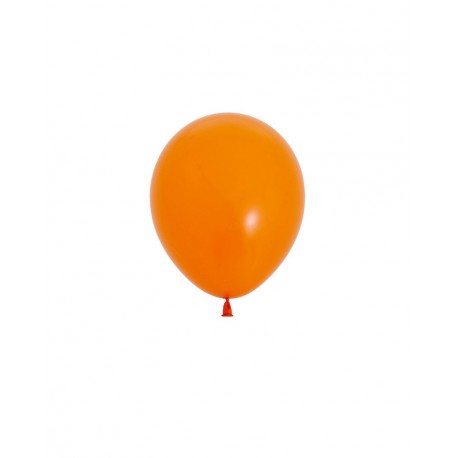 Orange Mini Latex Balloons