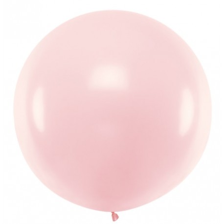 Pastel Pale Pink Giant Balloon 100cm