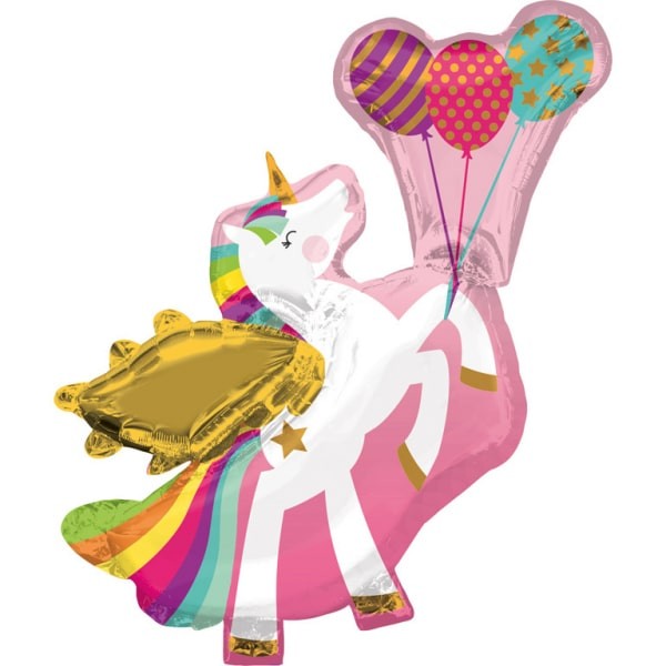 Palloncino Foil SuperShape Unicorno