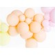 Pastel Light Peach Standard Balloons in a Pastel balloons garland