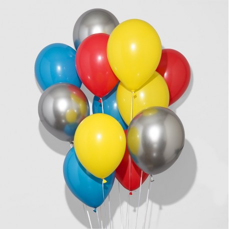 Superhero Party Balloons Bunch