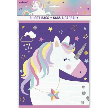 Unicorn Rainbow Loot Bags