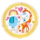 Baby Zoo Foil Balloon