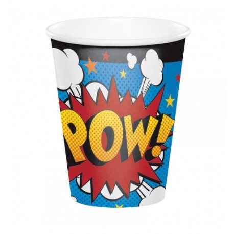 Superhero Party Paper Cups