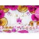 Princess party decoration garland