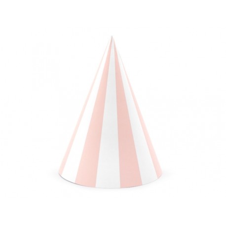 Striped Pink Party Hats