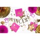 Decorazione festa Principesse - Set Topper Cupcake Coroncine Principesse