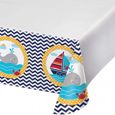 Sailor theme party plastic Tablecover