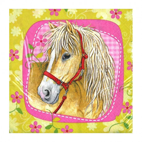 Charming Horses Party Napkins