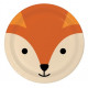 Fox Dessert Plates