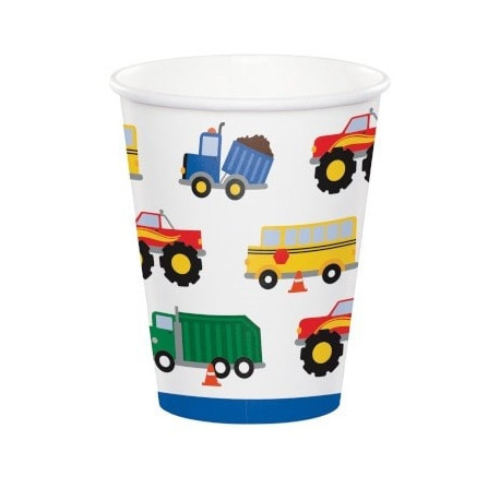 Traffic Jam Party Paper Cups