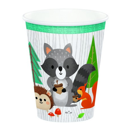 Woodland Party Cups