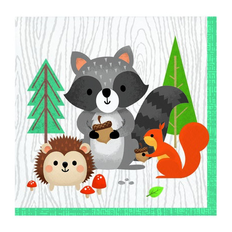 Woodland Party Napkins