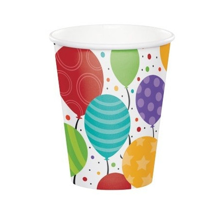 Balloons Paper Cups