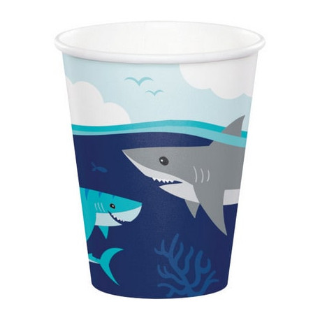 Shark Party Cups