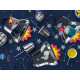 Space Party Rockets Plates