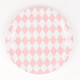 Light Pink Diamonds Plates