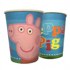 Wholesale Peppa Pig 20pc Glad Paper Cups- 9oz BLUE/MULTI