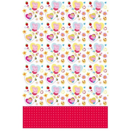 Peppa Pig and George Plastic Tablecover